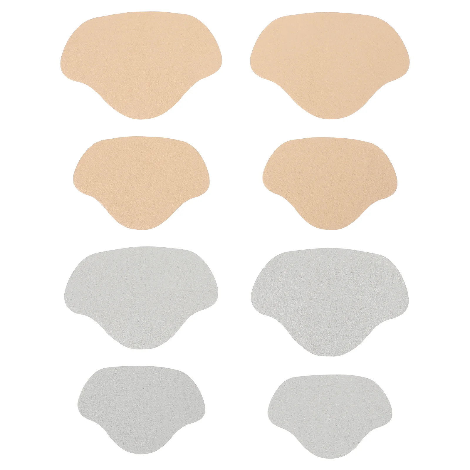 8 個のヒールステッカー通気性のある自己粘着性の耐摩耗パッド足の保護リアヒールプロテクタースポーツシューズクッション痛み