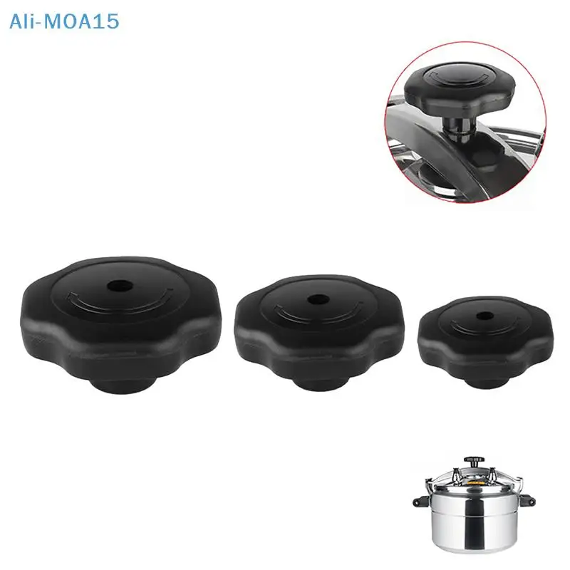 15/17/19mm Pressure Cooker Handle Button Explosion-proof Spiral Cover Durable Lids Knob Replacement Kitchen Accessories