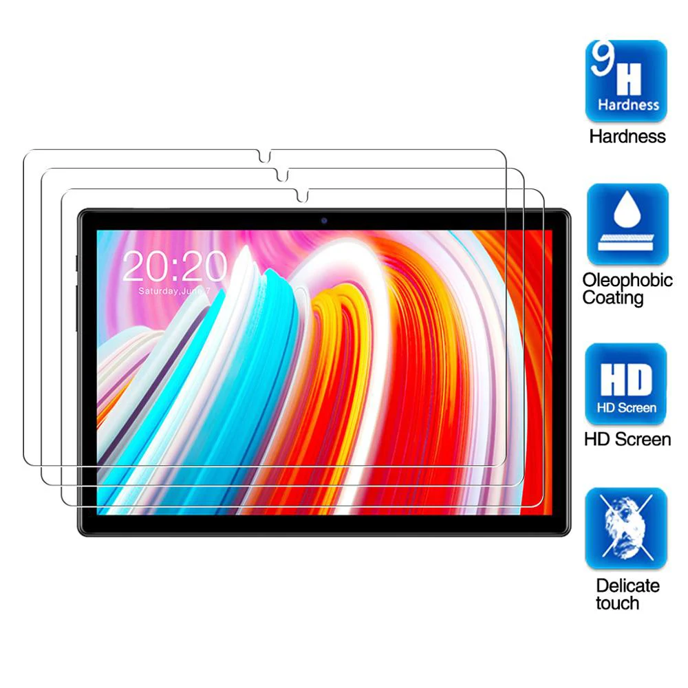 Screen Protector for Teclast P20HD /Teclast M40 10.1 inch Tempered Glass Film for Teclast P20HD/P20S/Teclast M40/M40S/M40 Pro