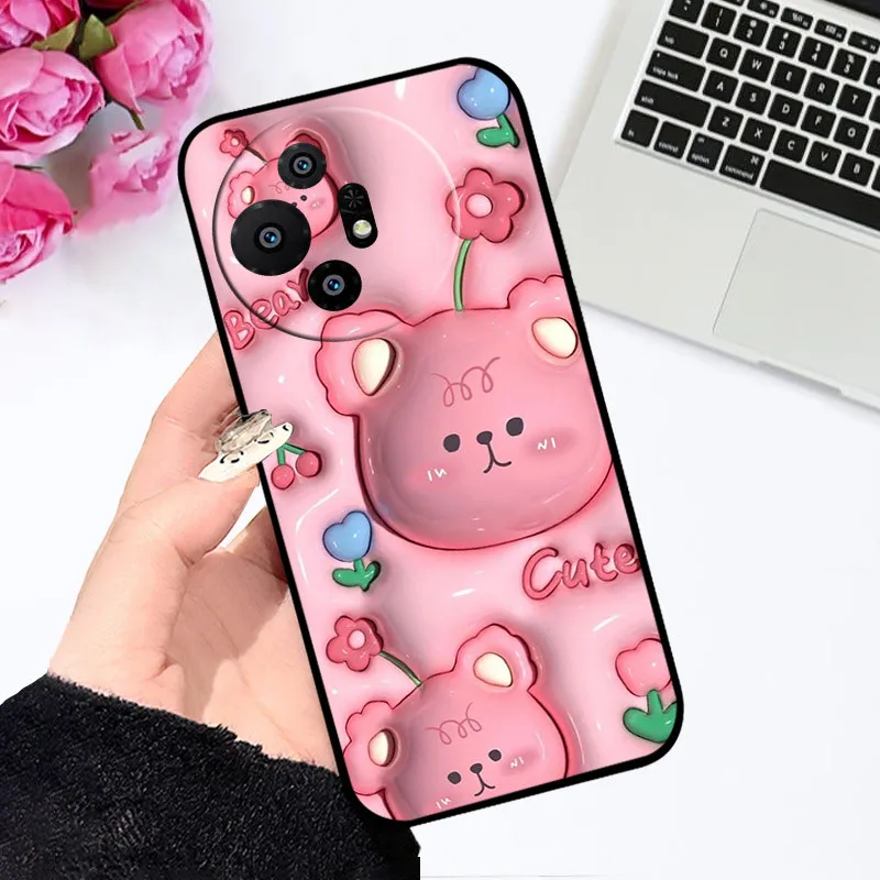 For TCL 50 XL Nxtpaper 5G Case 50 XE NxtPaper Cute Cartoon Soft TPU Silicone Phone Cover For TCL 50 Pro NxtPaper Bumper Fundas