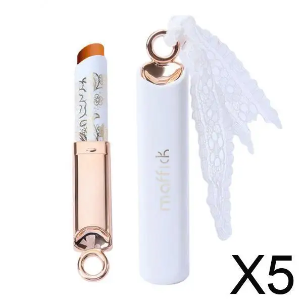 Hochpigmentiertes, samtiges, mattes Lippenstift-Set, Kapsel-Design, wasserfester, antihaftbeschichteter kosmetischer Lipgloss für Frauen