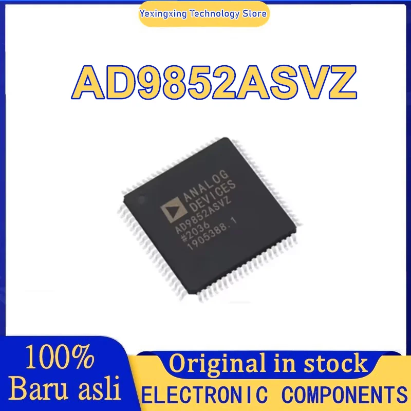 

AD9852ASVZ ADI TQFP-80 прямой цифровой синтезатор частоты оригинальный подлинный спот