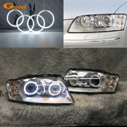 For Audi A8 S8 4E D3 2002 2003 2004 2005 2006 2007 2008 2009 2010 Excellent Ultra Bright CCFL Angel Eyes Kit Halo Rings