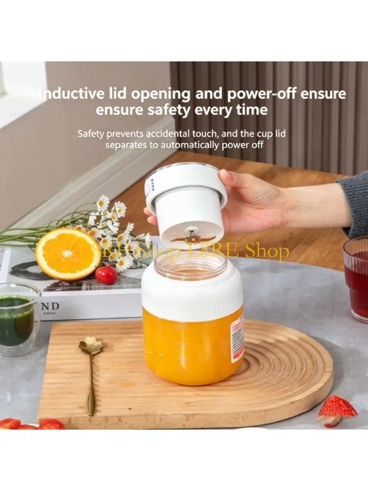 L8RE Small electric drink mixing cup for students and daily desk use