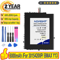 Top Brand 100% New 6000mAh Notebook Laptop Battery for BMAX Y13 With 7 Wires Plug Batteries