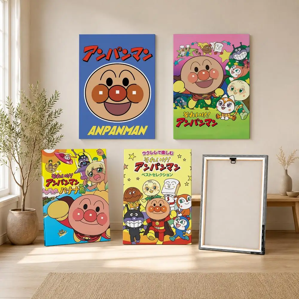 Best Seller A-Anpanman Painting Calligraphy Canvas Wall Art Living Room Bedroom Hallway ClearPrint Non-Fading&Gift