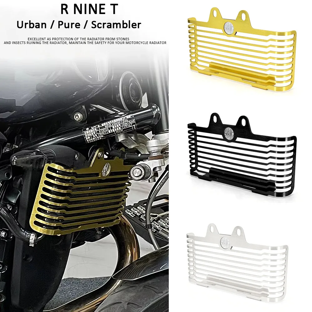 

2021- Radiator Grille Cover For BMW R9T R NINE T Protection Water Oil Radiator Grill Guard RnineT RNINET Scrambler Urban Pure