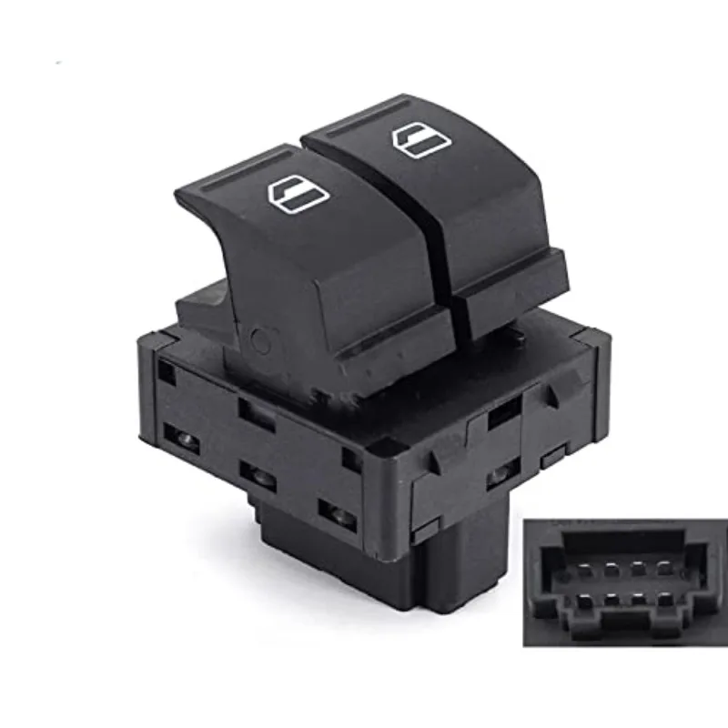 2pcs 1SB959857 Car Power Window Switch Master Control Button For Volkwagen VW Up E-up Skoda Citigo Seat Mii 2012-  1S B959 857