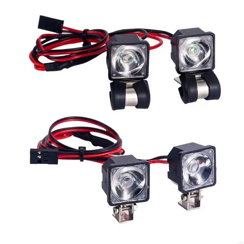 Universal Remote Control Crawlers Car LED Light Headlight TaillightFor Nighttime Off Road Adventure And Racings A2UB