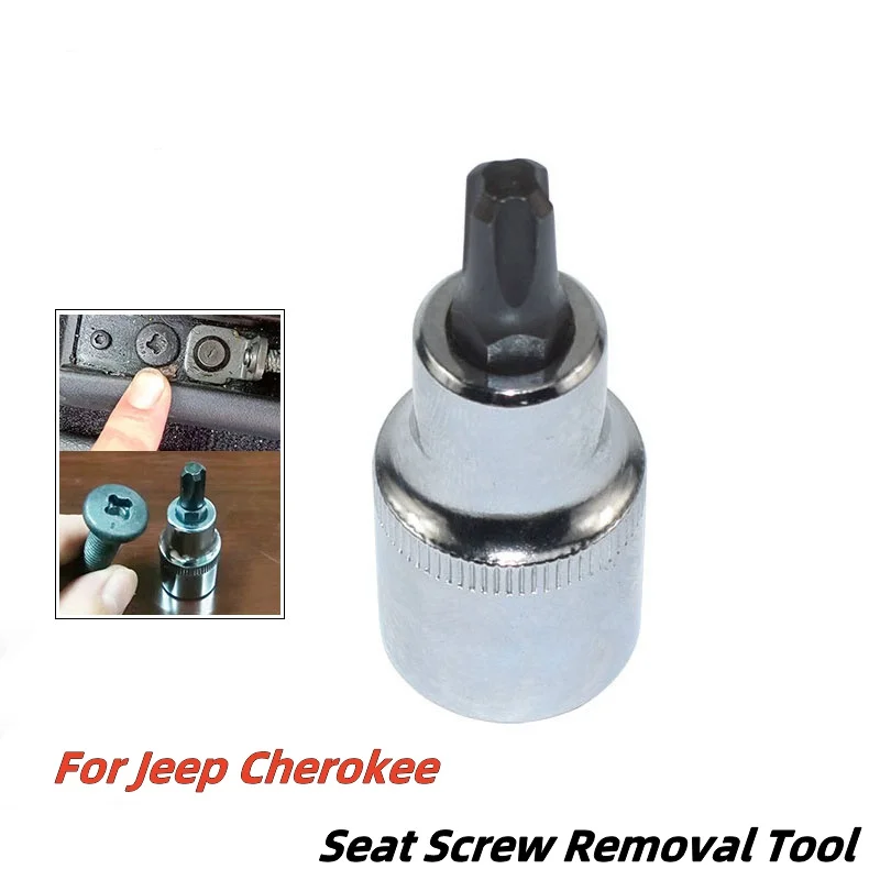 For Jeep Cherokee Seat Screw Removal Tool Specialized Inner Square Sleeve Auto Accessories