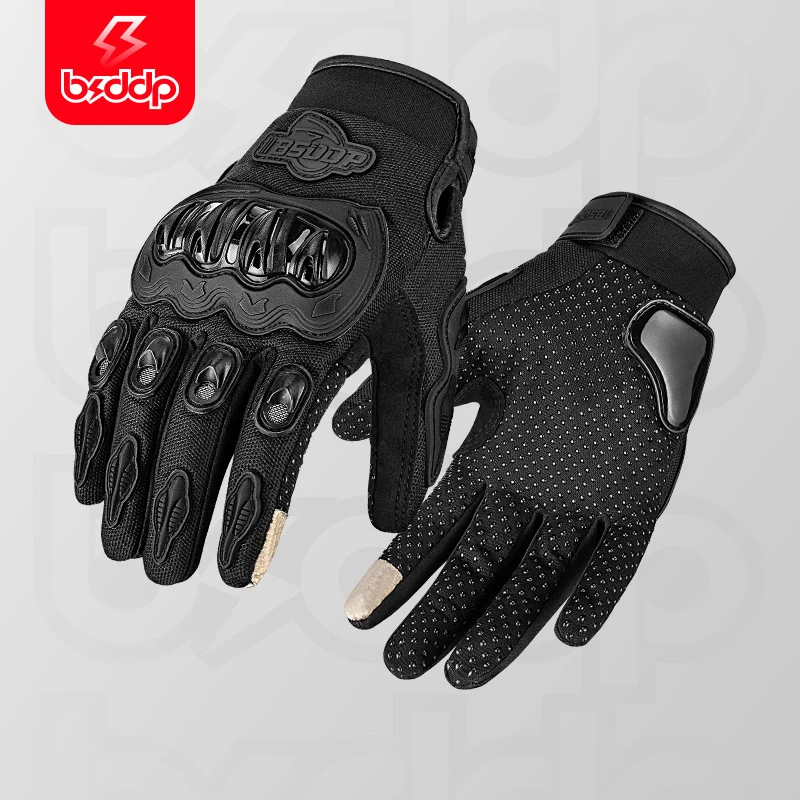 

2024 Summer Breathable Full Finger Motorcycle Gloves Off-Road Men's Cycling Windproof And Waterproof Off-Road Guantes Moto 오토바이
