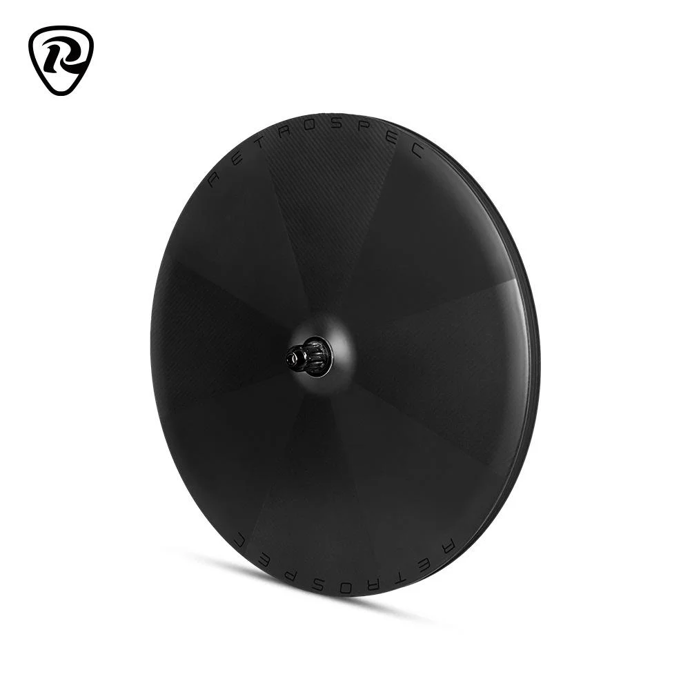 700C Rear Wheel Set For Road Bike Carbon Fiber Closed Disc Brake With TT Iron Three Car Track Wheel Hub Bicycle Accessories