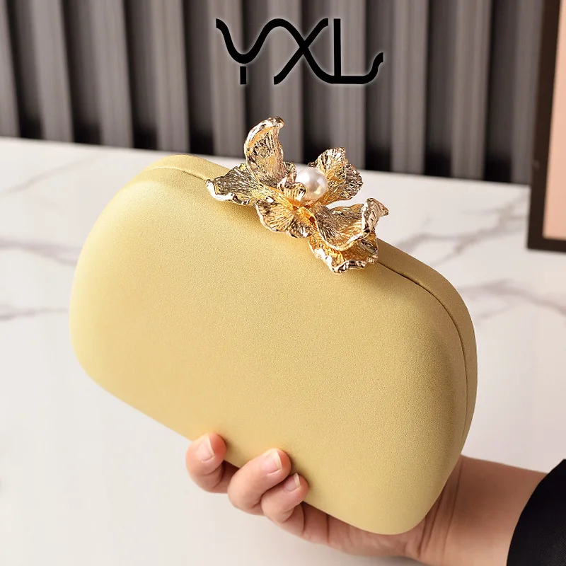 

Fashion Macaron Color Evening Bag Flower Clutch Wedding Bride Bag Factory Direct Sale Party Bag