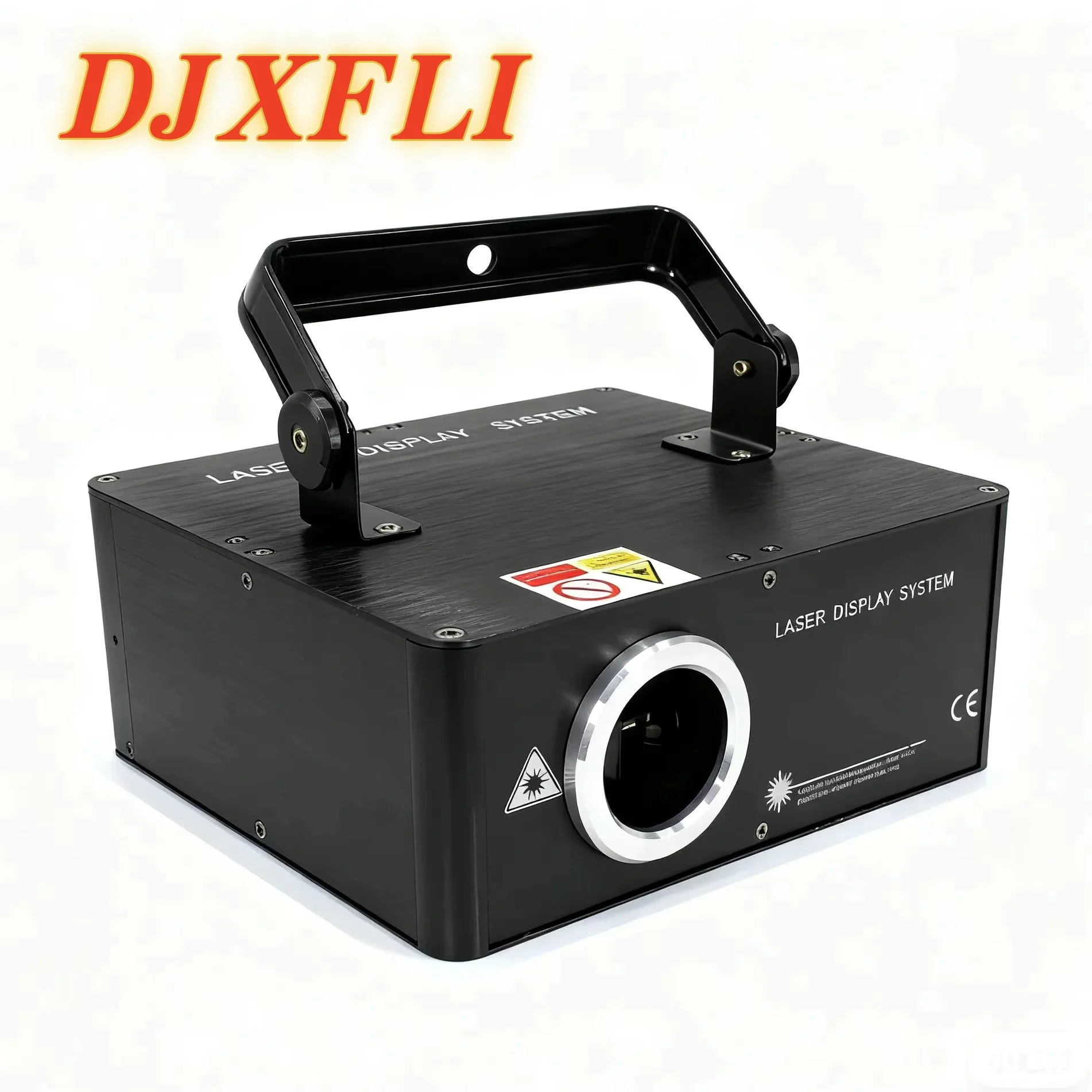 1W Full Color Laser Light 3D Animation Scanner RGB 3in1 Stage Projector with DMX for DJ Disco Club Wedding Party Performance