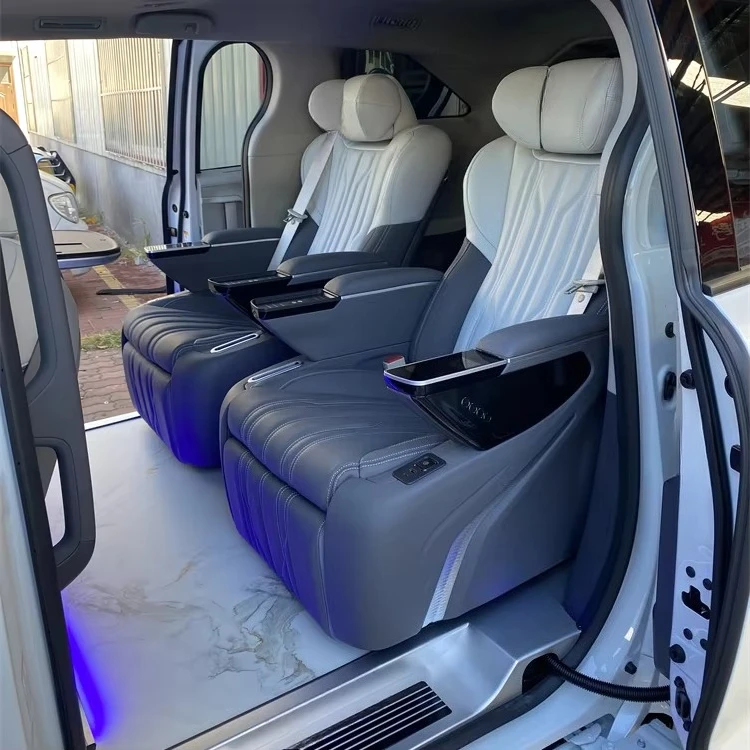 Luxury Touch Control Switch Ventilation Car Seat Electric Adjustable Car Seat for  Alphard Sienna Granvia