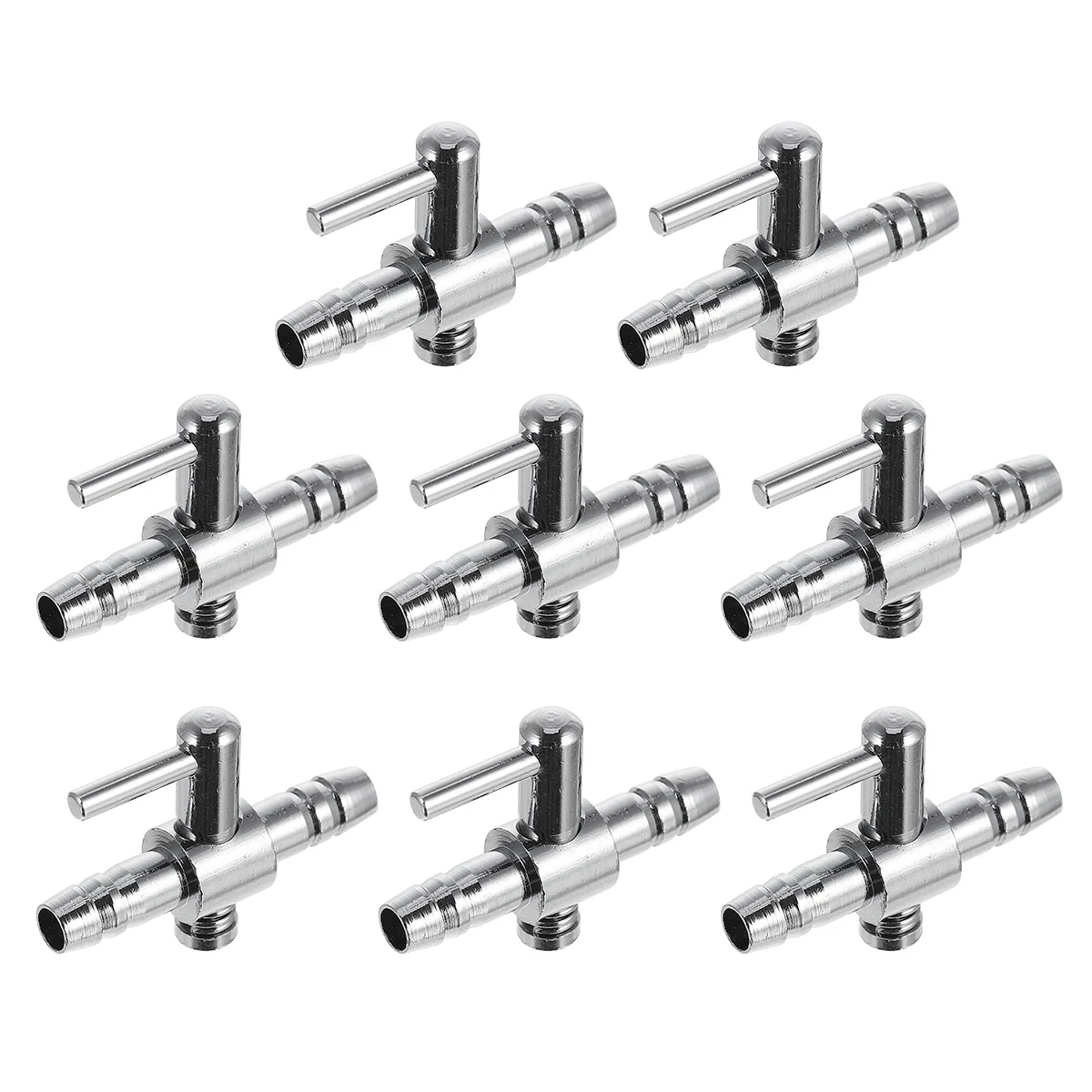 

Air Flow Control Valve Fish Tank Trachea Stainless Steel Distributor Regulating Hose Connector Oxygen Pump One-way Lever