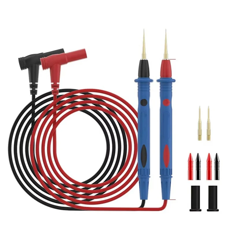 

N84R Multimeter Test Lead Tools Probe Test Lead 150 Strands Of Thick Copper Wire Core.