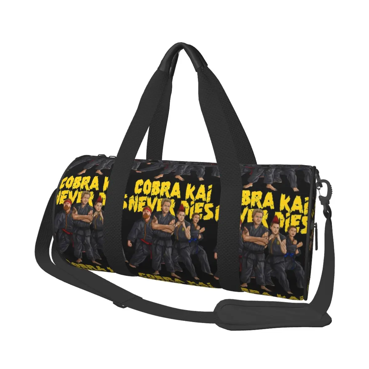 Cobra-bolsa de viaje de Taekwondo Kai para hombre, bolso deportivo grande, portátil, personalizado, para gimnasio, natación, novedad