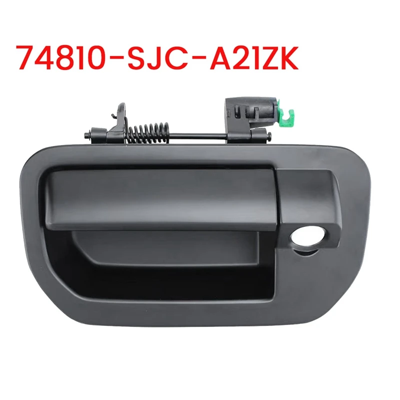 1 Piece Car Tailgate Handle Bezel With Camera Hole 74810-SJC-A21ZK For Honda Ridgeline 2010-2014