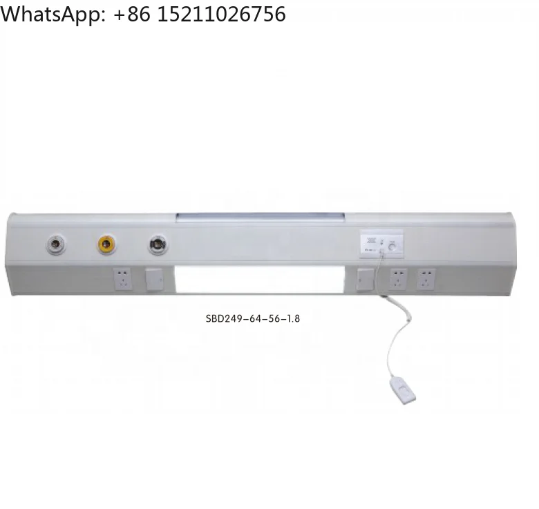 ICU Ward Nursing Equipment Patient Bed Head Panel Unit Universal ICU/ER/OR Panel with Gas Outlets & USB Ports