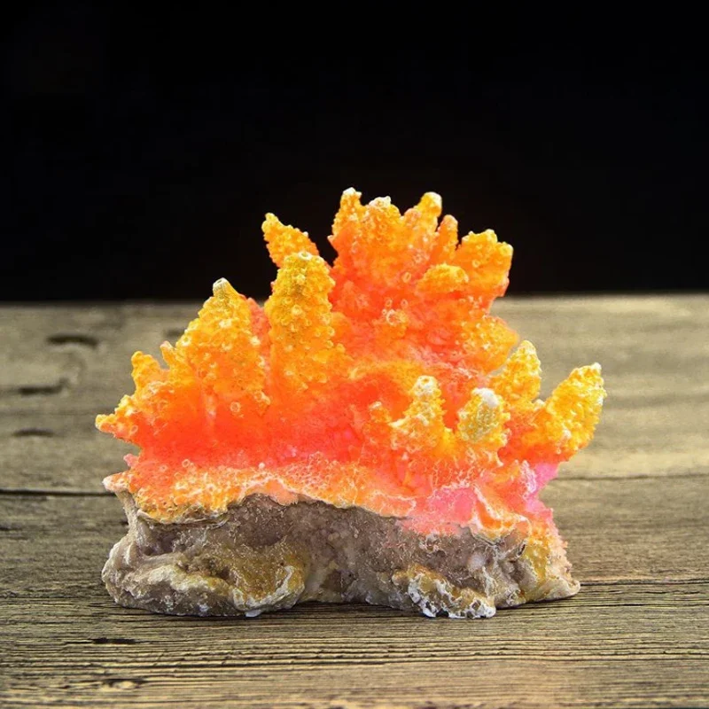 Fish Tank Aquarium Accessories Jewelry Resin Shell Coral Reef Aquarium Beautification Fish Tank Decoration Crafts Pet Supplies