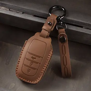 Pouzdro na klíče od auta pro Toyota Tacoma Fortuner Corolla Venza Grand Highlander RAV4 XSE Prime Land Cruiser Hilux 2023 2024 10 nejlepší prodej Kryt klíče Toyota Fortuner - №4