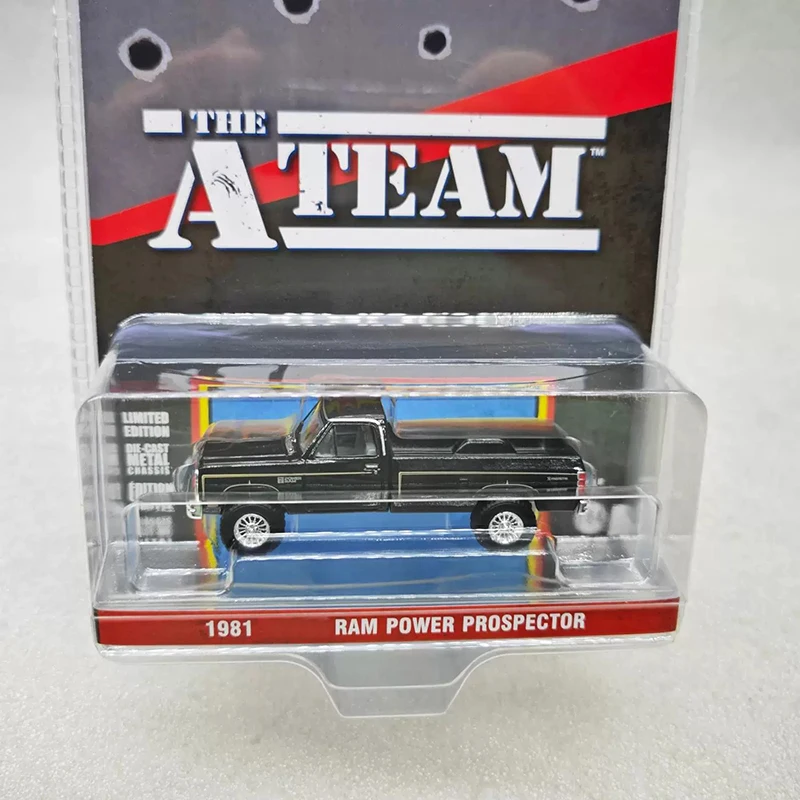 

GreenLight 1:64 Scale 1981 RAM POWER PROSPECTOR Pickup Alloy Simulation Car Model Classics Adult Souvenir Gift Static Display