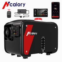 Hcalory Portable Air Diesel Heater with AC Adapter ,12V 24V Car Heater Support App Smart Control and Automatic Stop and Start