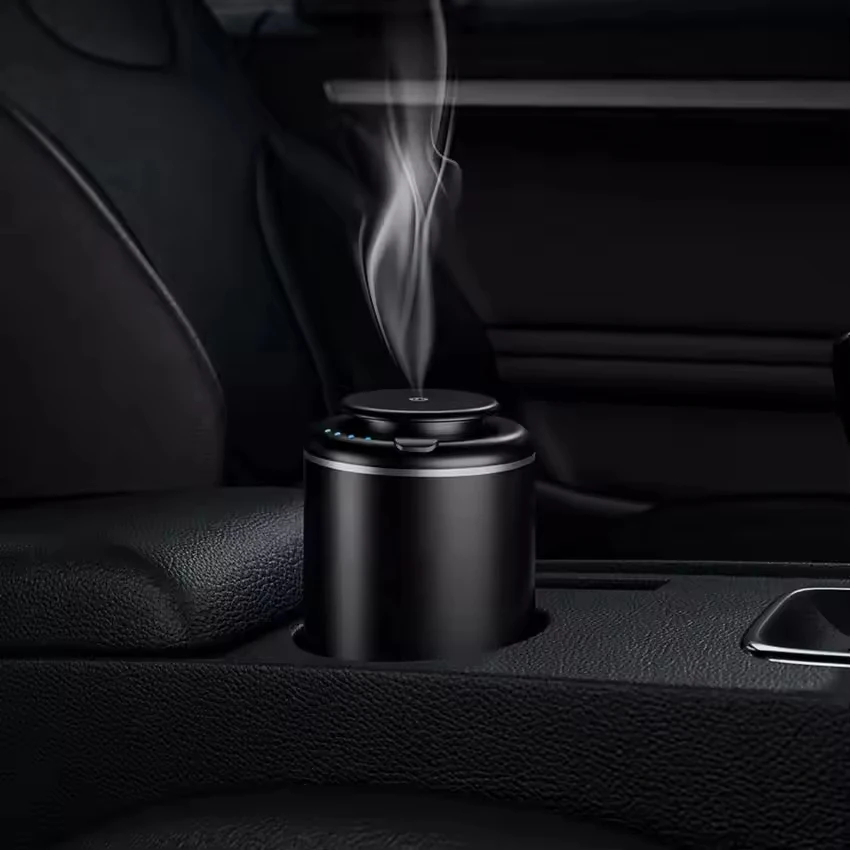 Wholesale Luxury Wireless Mini Portable USB Essential Oil Scent Machine Waterless Car Aroma Diffuser