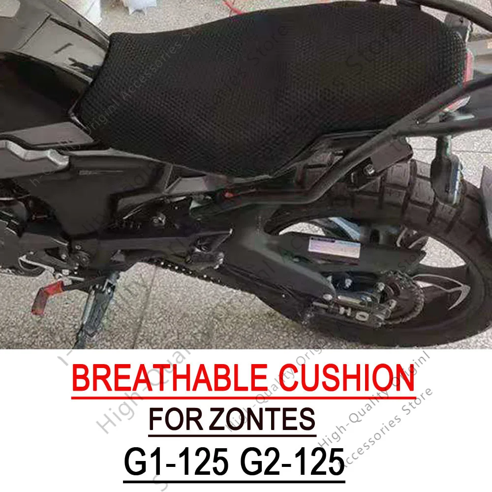 

Чехол для сиденья Zontes G1-125 G2-125, чехол для подушки, мотоциклетная дышащая подушка для Zontes G1 125 G2 125