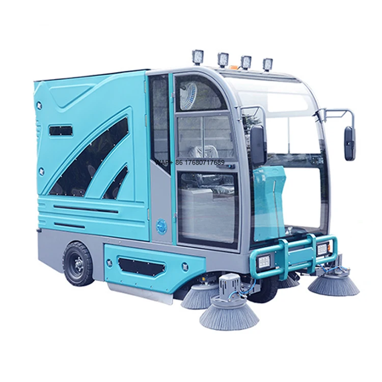 

FS20 Electric Automatic Road Sweeper Energy Saving Outdoor Road Sweeper Cleaning 4 Wheel Street Sweeping Machine
