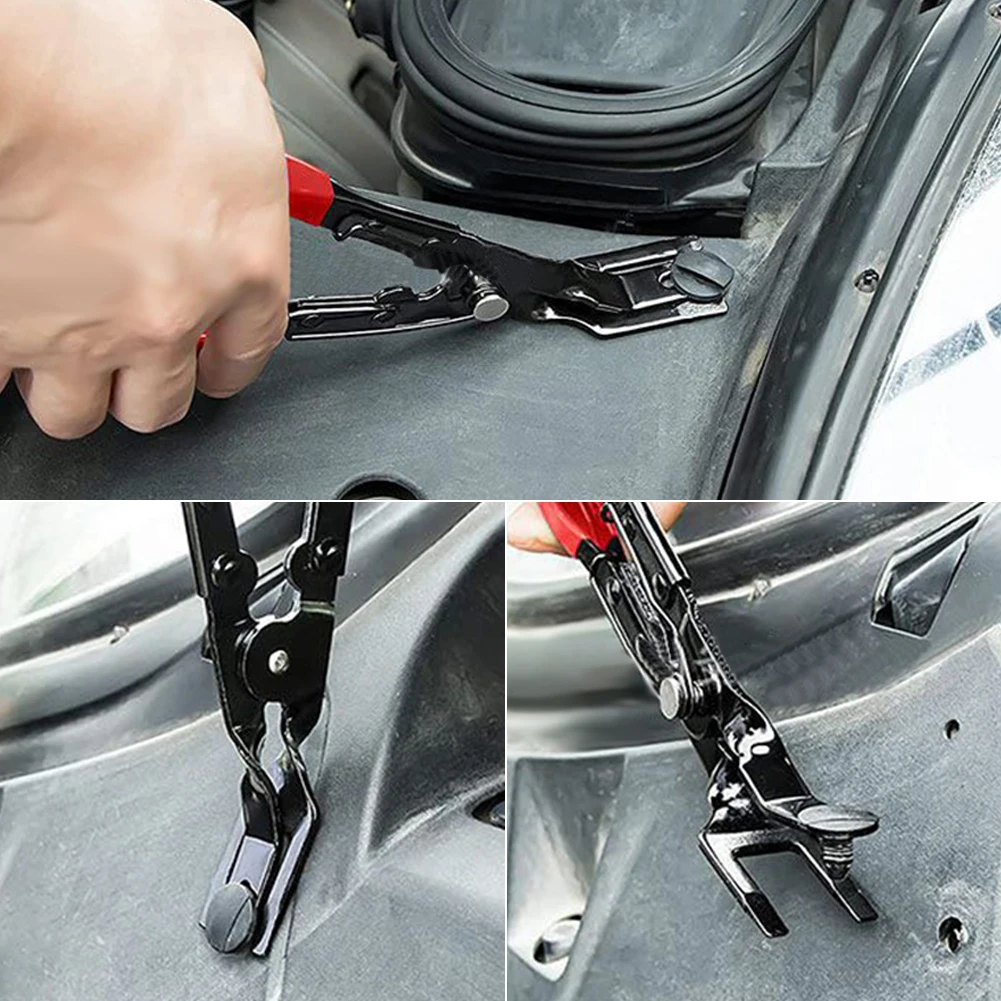 3Pcs Car Headlight Repair Installation Pliers Trim Clip Removal Door Panel Fascia Dash Upholstery Remover Tool Sets Hand Tool