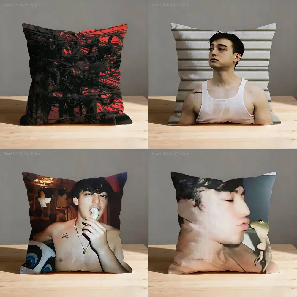 

Joji PIXELATED KISSES Pillow Case For Sofa Decor Car Office Room Printing Cushion Cover Decorations and Protector