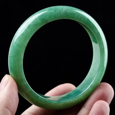 Zheru Jewelry Natural Myanmar Jade 54mm-62mm bracelet exquisite princess bracelet send girlfriend send mom