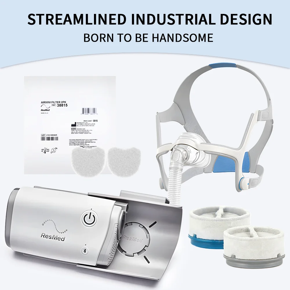 Resmed Portable AirMini CPAP Full Set Auto AirMini Home Bluetooth Medical Non-invasive Snoring Sleep Ventilator