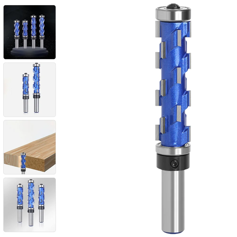 

Flush Trim Router Bit Double Bearing Carbide Wood Cutter Milling Cutter Woodworking Bit Router Bits for Wood Woodworking Tool