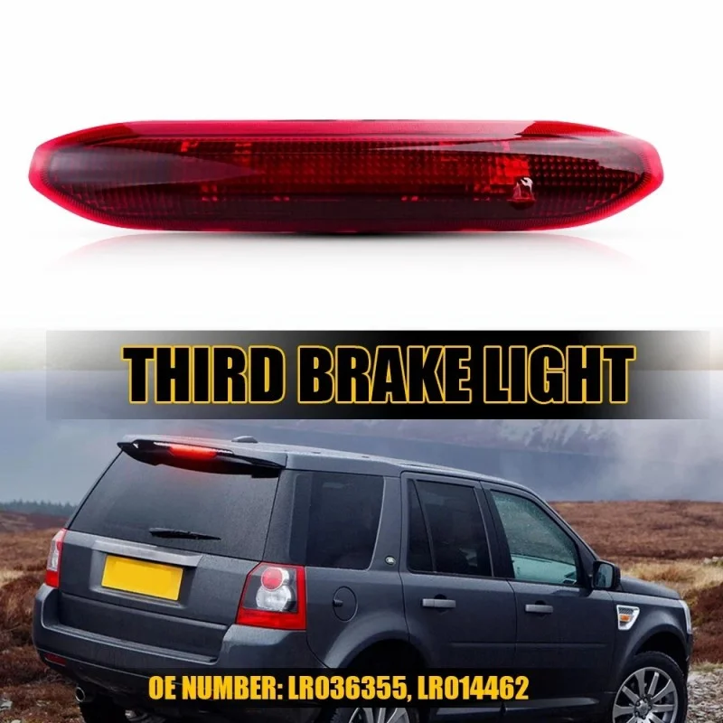For Land Rover Freelander 2 L359 2006-2014 Red Car Rear Center High Level 3rd Third Brake Light Stop Lamp LR036355 Car Lights