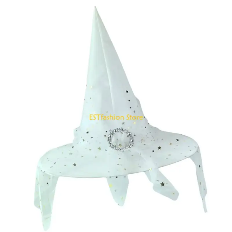 Y5GC Halloween Witch Hat For Outdoor Use Ventilated Mesh Inside Durable Construction