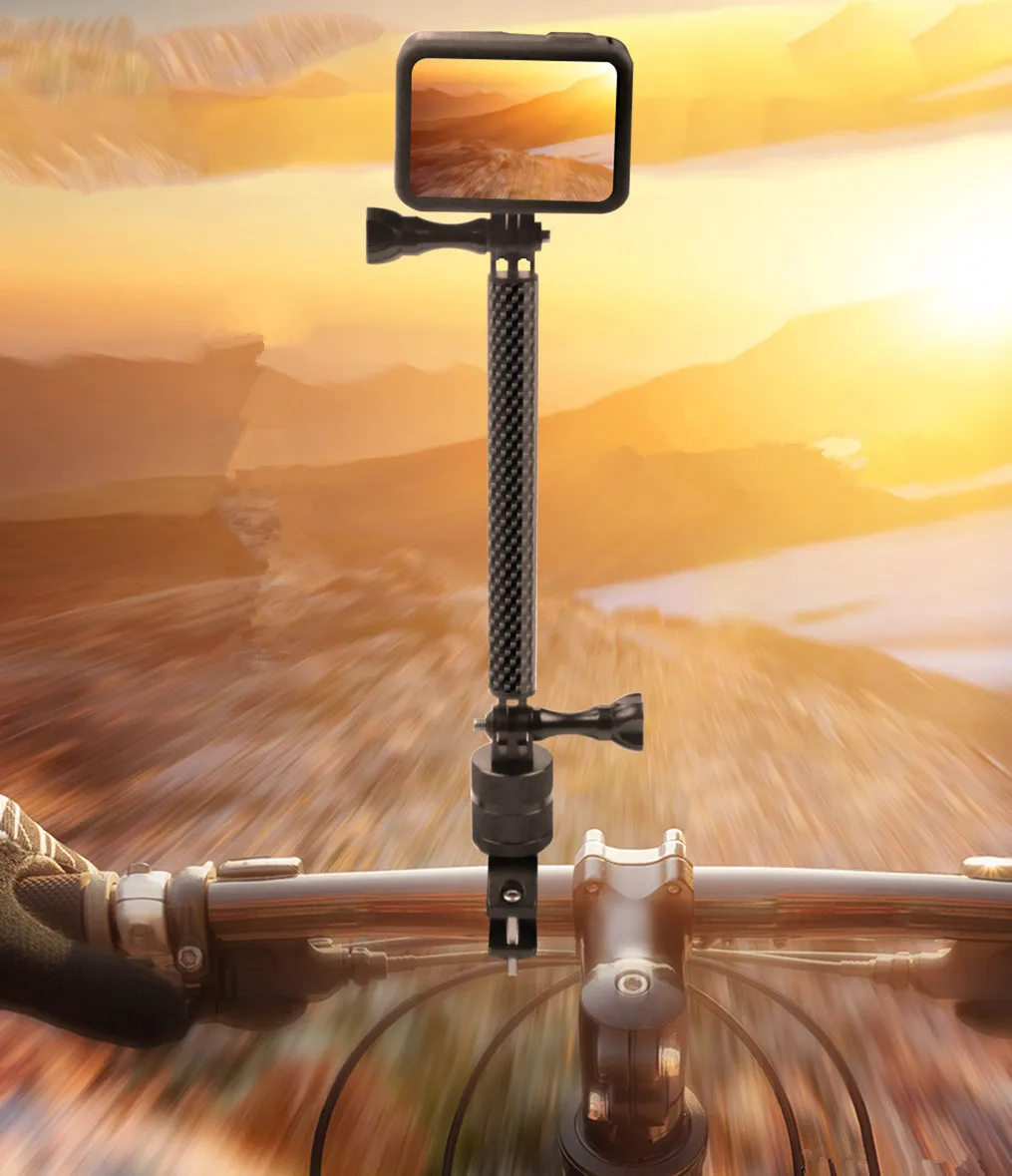Imagem -06 - para Insta360 One x r Alumínio Extensão Braço Pole Mount Base para Gopro 10 Max Series Acessórios Capacete Extensão Braço