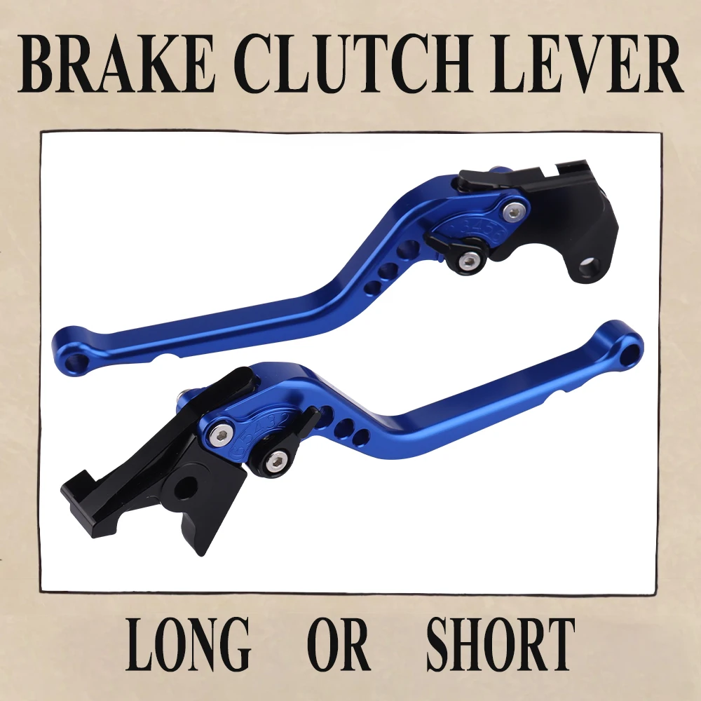 Palanca de embrague de freno de motocicleta compatible con Yamaha FZ6 N/S FZ6-N FZ6-S 2004-2010 XJ6 DIVERSION 2009-2015 XV 950 XV950 Racer 2016 2017