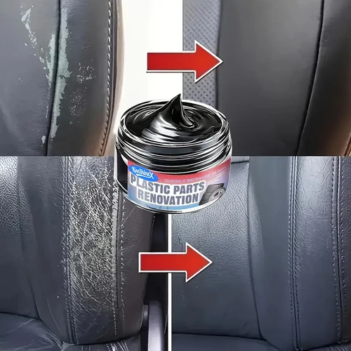 Imagen 2 del producto Crema reparadora de rayones para el interior del automóvil - Reparación de rayones del automóvil | Reparación de brillo de neumáticos, reparación de superficies de plástico de interior y tablero negro