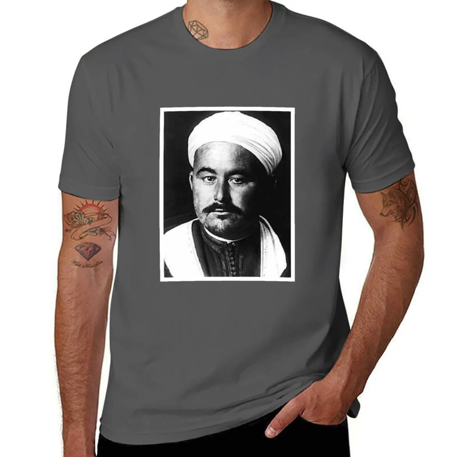 

Abdelkarim Rif elkhetabi T-Shirt Simple Trendy Casual T-Shirt