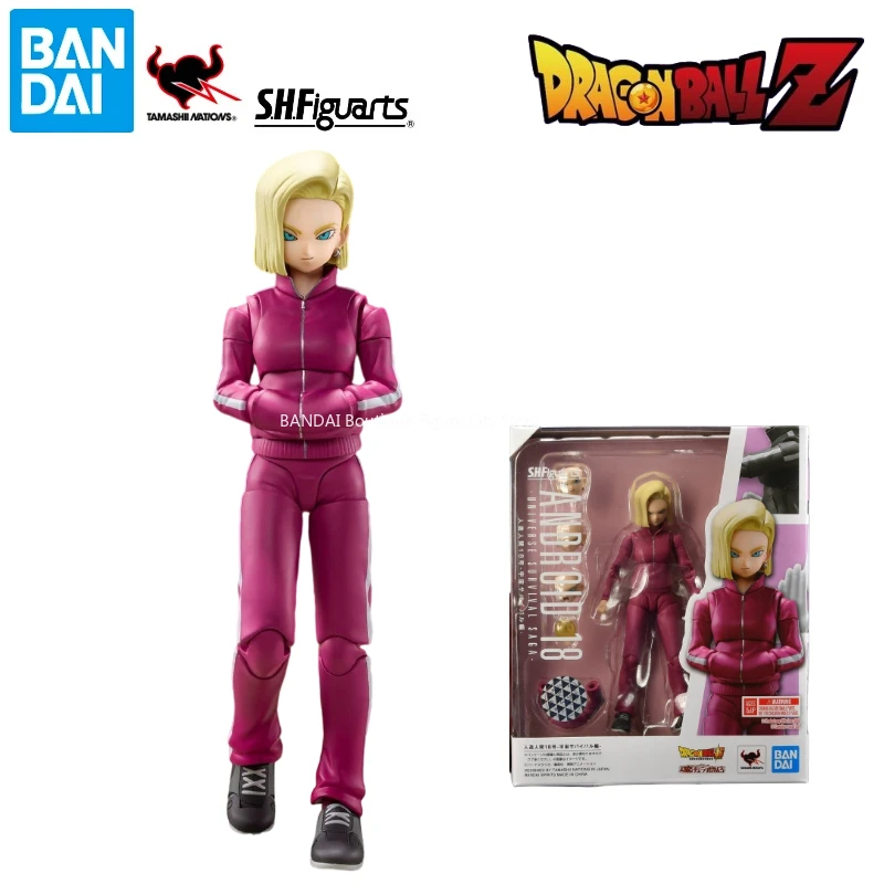 

In Stock Brand New Bandai SHF Dragon Ball Series Android No. 18 - Space Survival - Movable Figure Model Collection Gift