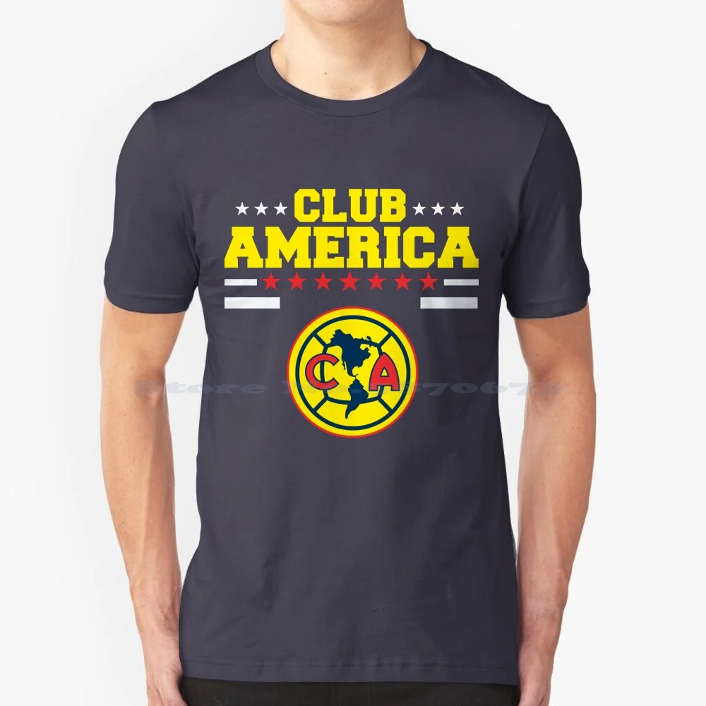 

Футболка Las Aguilas De Club America для фанатов, 100% хлопок, мексиканская футбольная команда для всей семьи