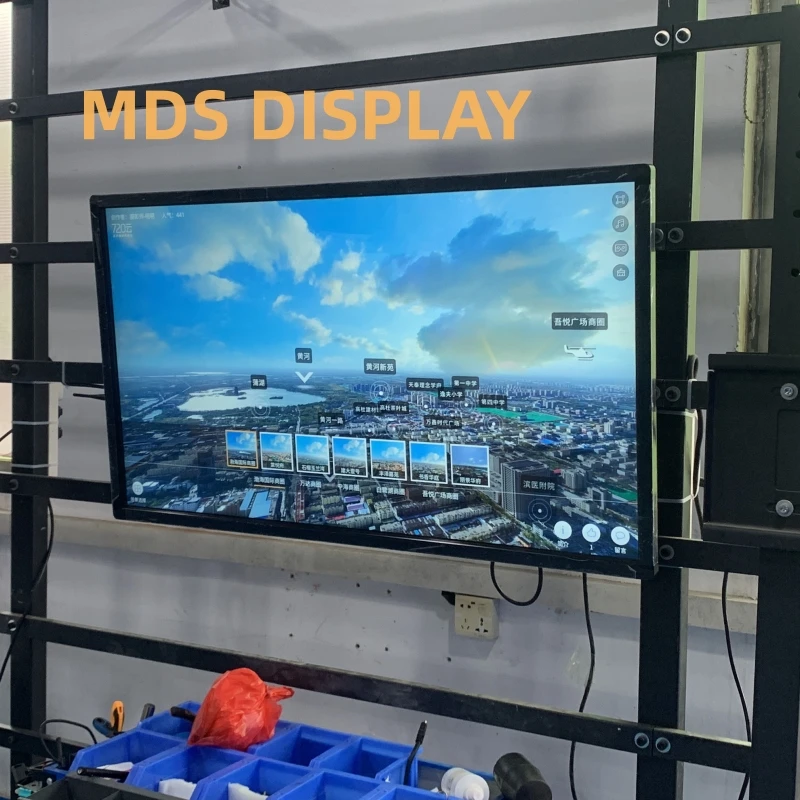 

MDS 43 Inch Infared Touch Screen Android OS Indoor Wall Mounted LCD Screen Product Menu Display Easy to Operate High Quality