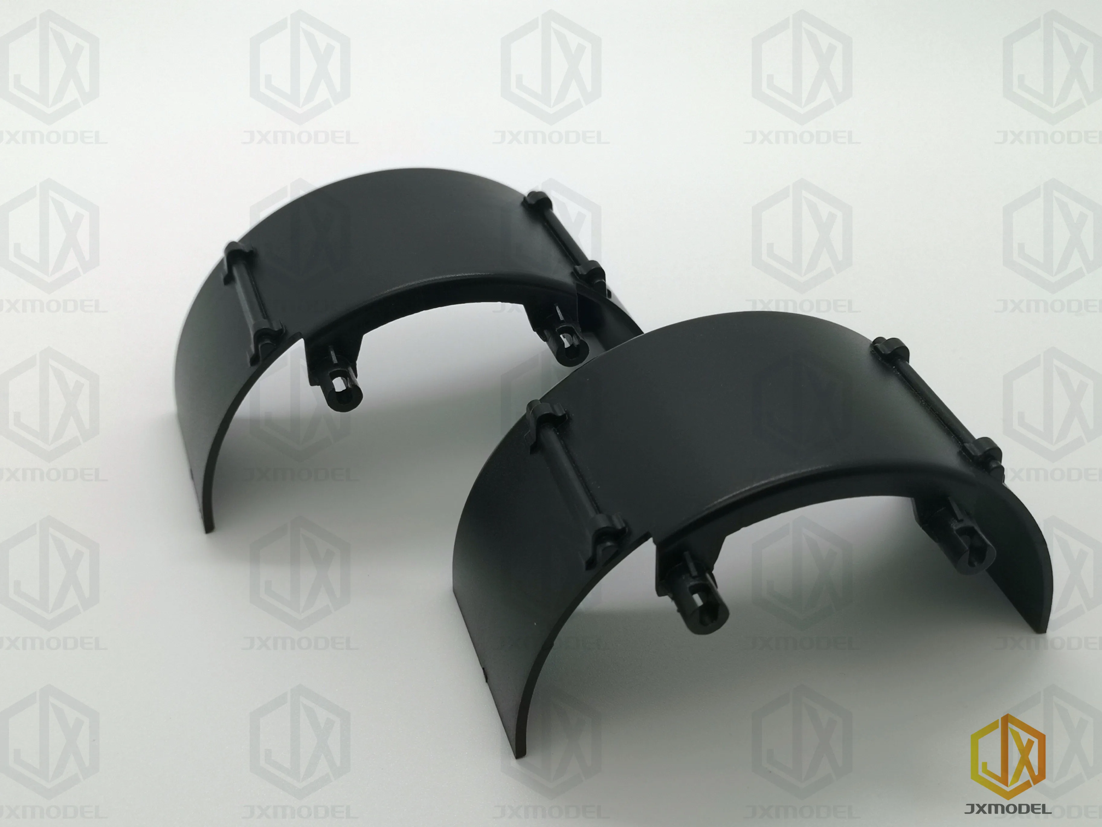 Fender redondo de plástico rc-jxmodel modelo 1/14 caminhão cabeça de lama trator reboque para tamiya lesu para scania man actros volvo peças de carro