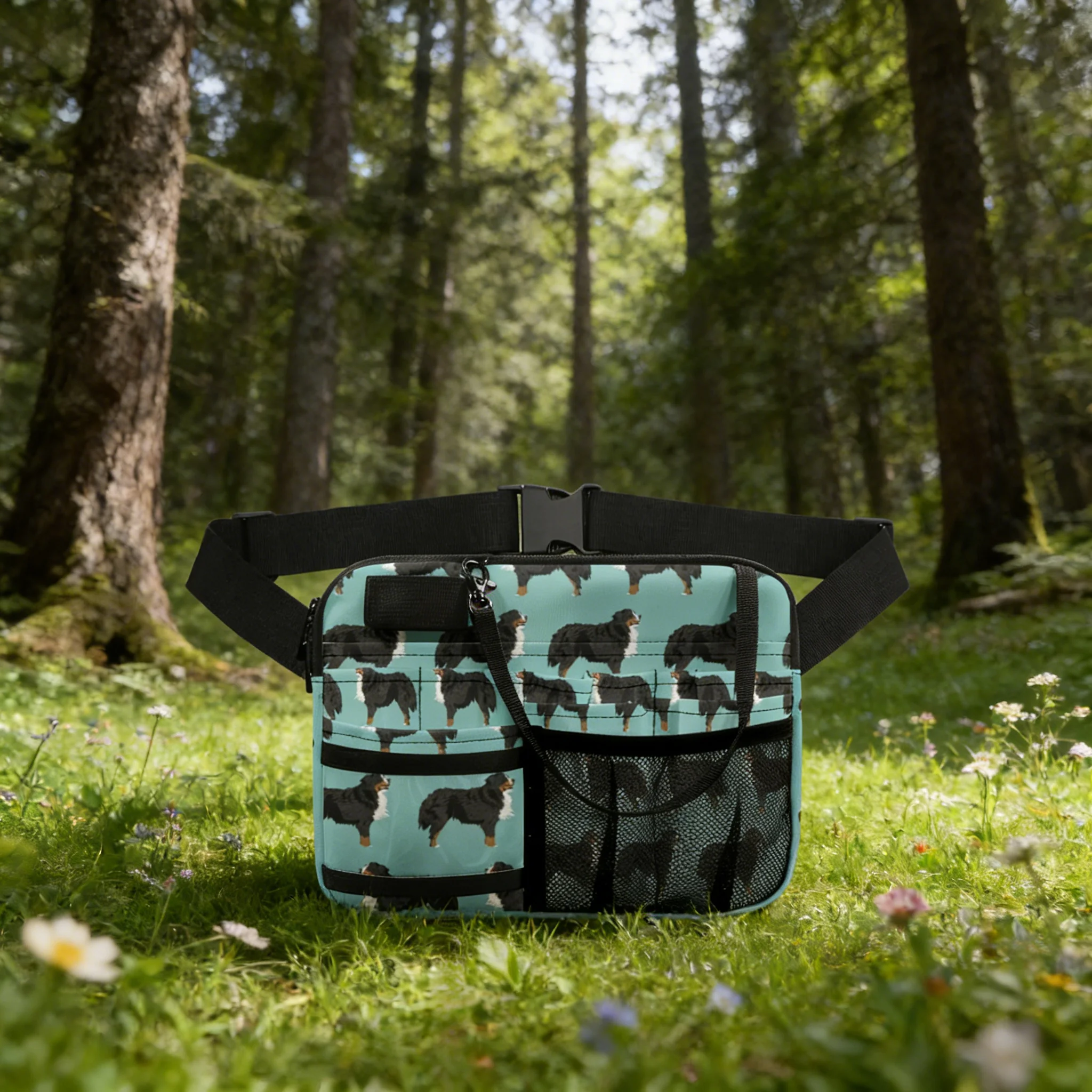 

Милая мультяшная поясная сумка-органайзер для медсестер с радужным принтом, легкая, для путешествий