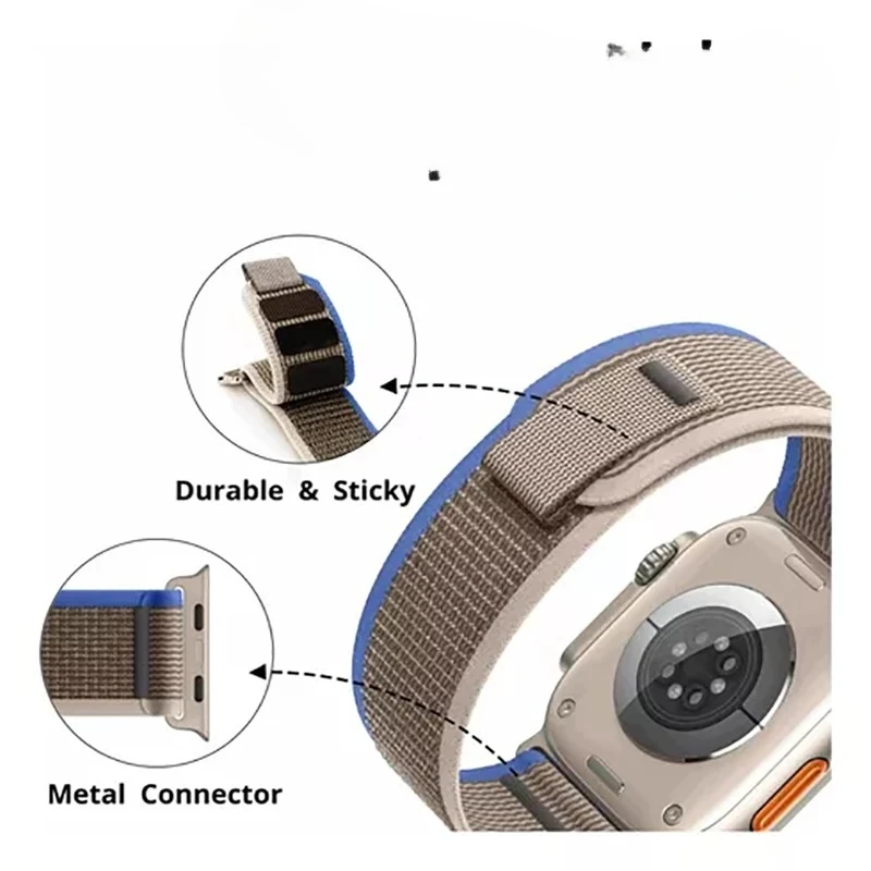 جديد درب حزام ل أبل أربطة ساعات ألترا 3 2 49 مللي متر 44 مللي متر 40 مللي متر 41 مللي متر 45 مللي متر 42 مللي متر 46 مللي متر سوار كوريا iWatch سلسلة 11 10 98765 SE3