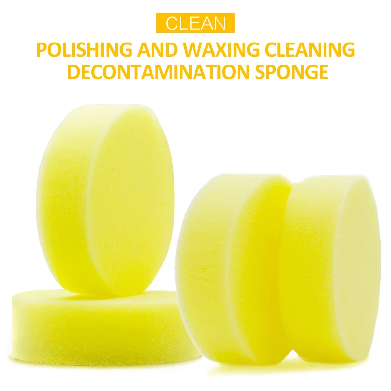 1PCS Shoes Shine Sponge Waxing Polishing Sponge Coat Brush Car Seat Cleaning Wipe Home Furniture Brush Kitchen Foaming Clean