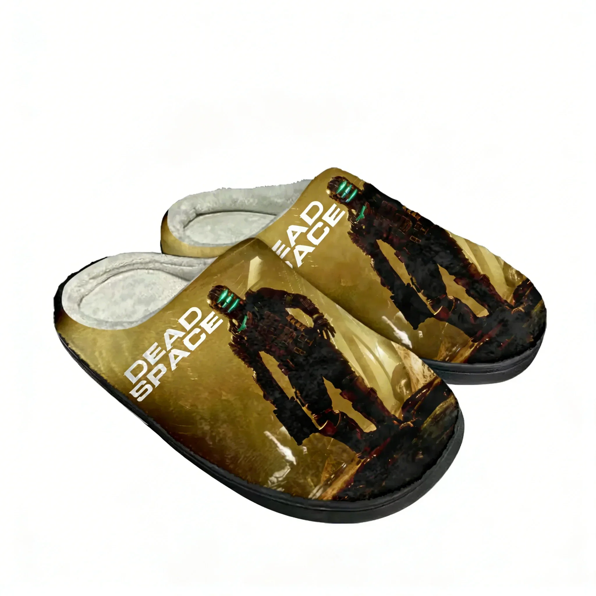 

Dead Space Bespoke Home Cotton Slippers Cartoon Game Men Women Plush Bedroom Casual Fashion Keep Warm Shoes Tailor Made Slipper